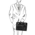 Venezia - Leather briefcase 2 compartments